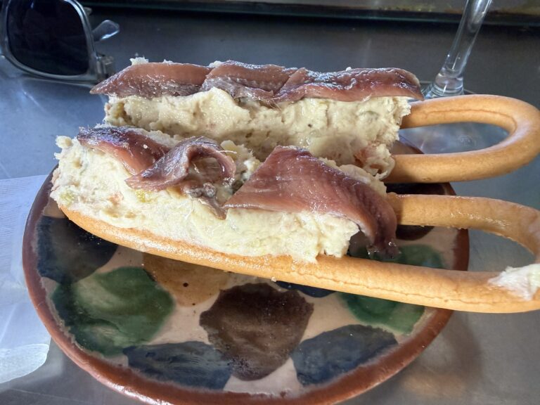 Russian Salad with Anchovy