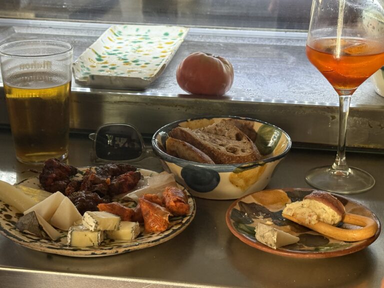 Cheese & Sausages at Tasca Barea